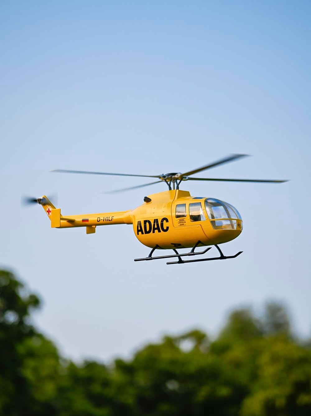 RTF 470 Class FLYWING BO105 RC Helicopter Model GPS 4 Blades Rotor Head One Click Return Brushless Motor RTR I6S Radio Battery Hobby Grade Model