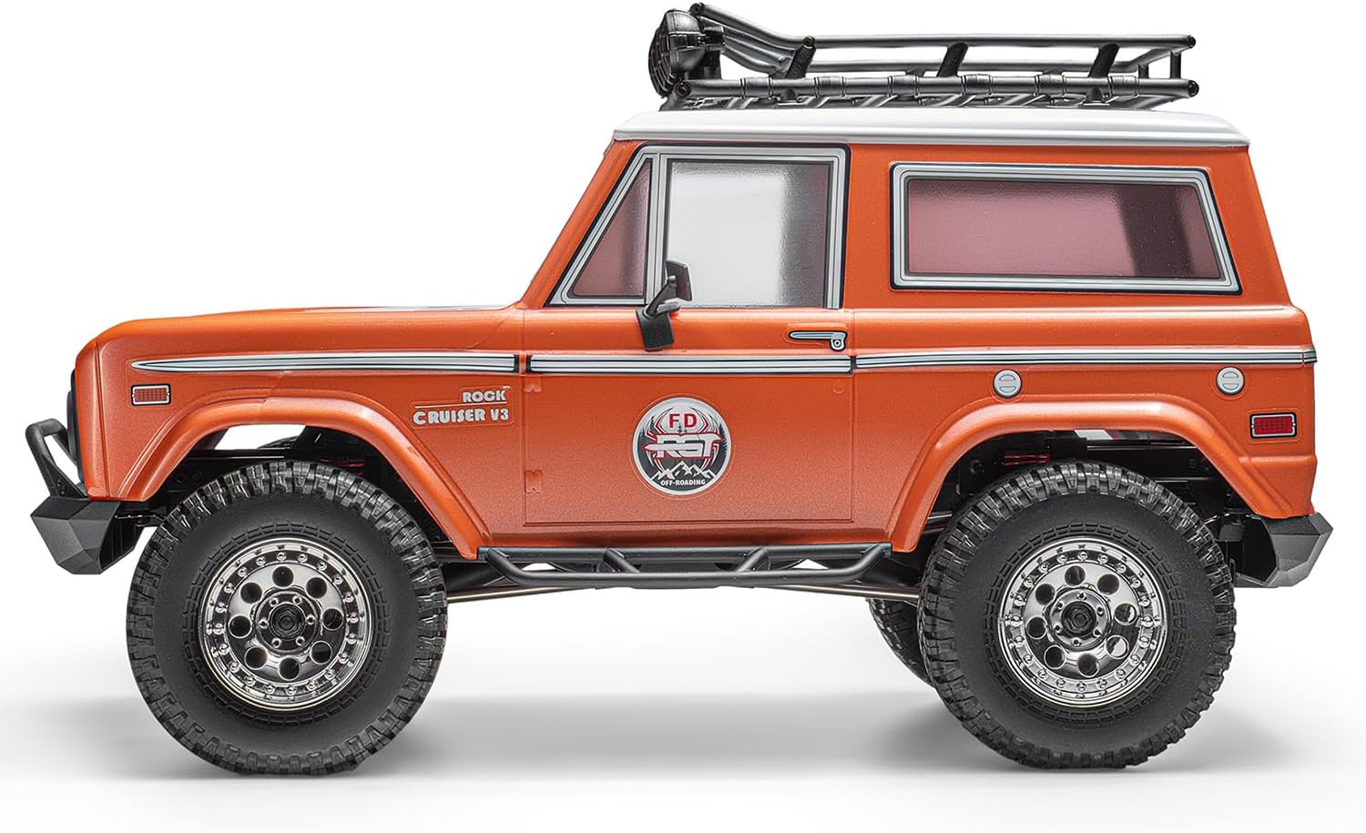 RGT RC Crawler 1:10 4wd Off Road Truck Rock Cruiser RC-4 Remote Control Car 4x4 Hobby RC Car Toy 136100V3FD Orange