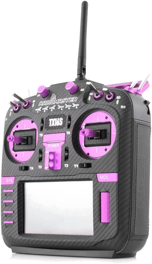 RadioMaster TX16S MKII MAX Radio Transmitter - Joshua Bardwell Edition - ELRS - 6.3 - Purple
