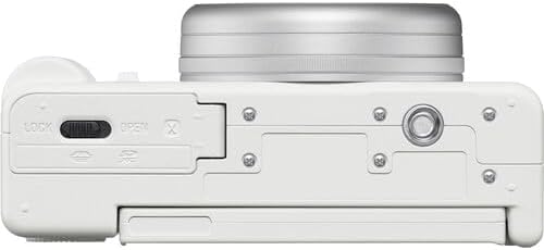 Sony ZV-1 II Vlog Camera for Content Creators and Vloggers (White) with Pixel Advance Accessories & Travel Bundle | ZV1M2/W