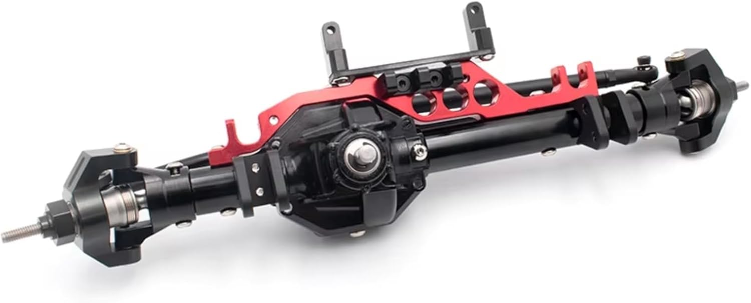Compatible with Axial for Wraith 1/10 RC Cars Upgrade Parts Replacement Accessories Aluminum Front and Rear Axle RC Front and Rear Axle