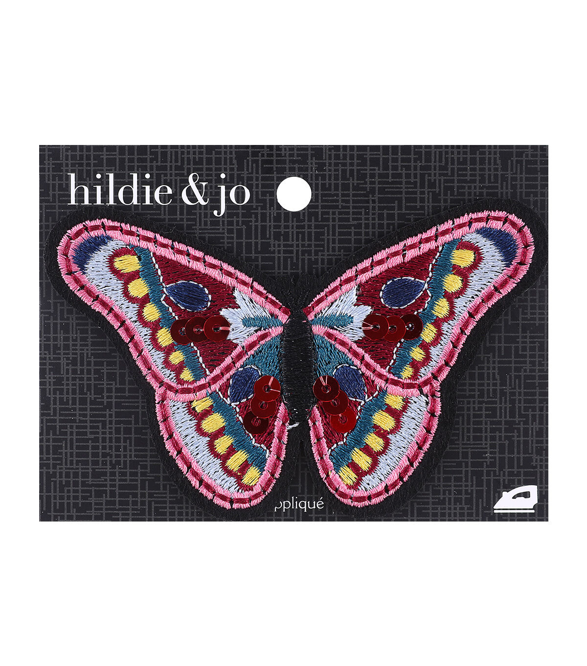 4 x 2.5 Butterfly Iron On Patch by hildie & jo