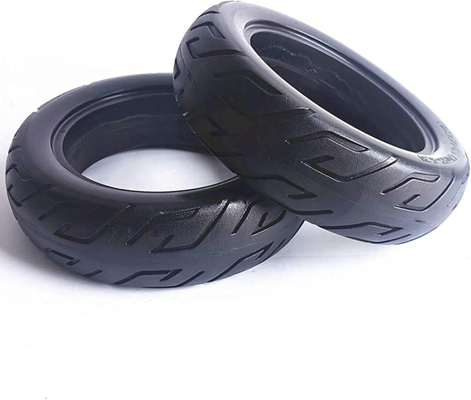 Scooter Tire,10 Inch Scooter Tire Replacement Thickened Non-Slip Wear-Resistant Maintenance- Solid Tire No Inner Tube Electric Scooter Tires, Fits Electric,