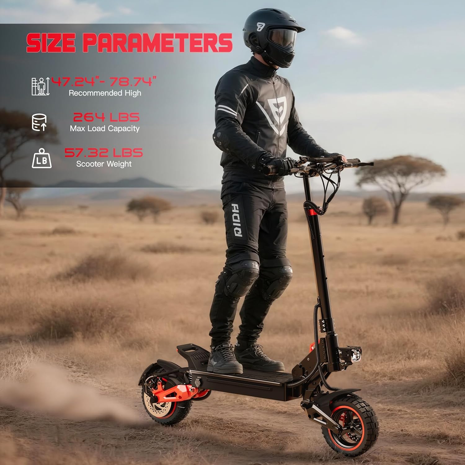 Electric Scooters,900W-1600W Motor,30-34 MPH Top Speed,28-37 Miles Range,11