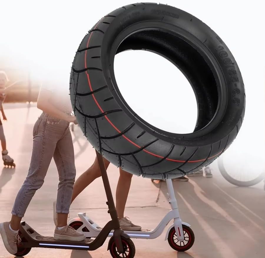 11 Inch 100/65-6.5 Off-Road Vacuum Tubeless Tire for Electric Scooter Accessories (2pc)