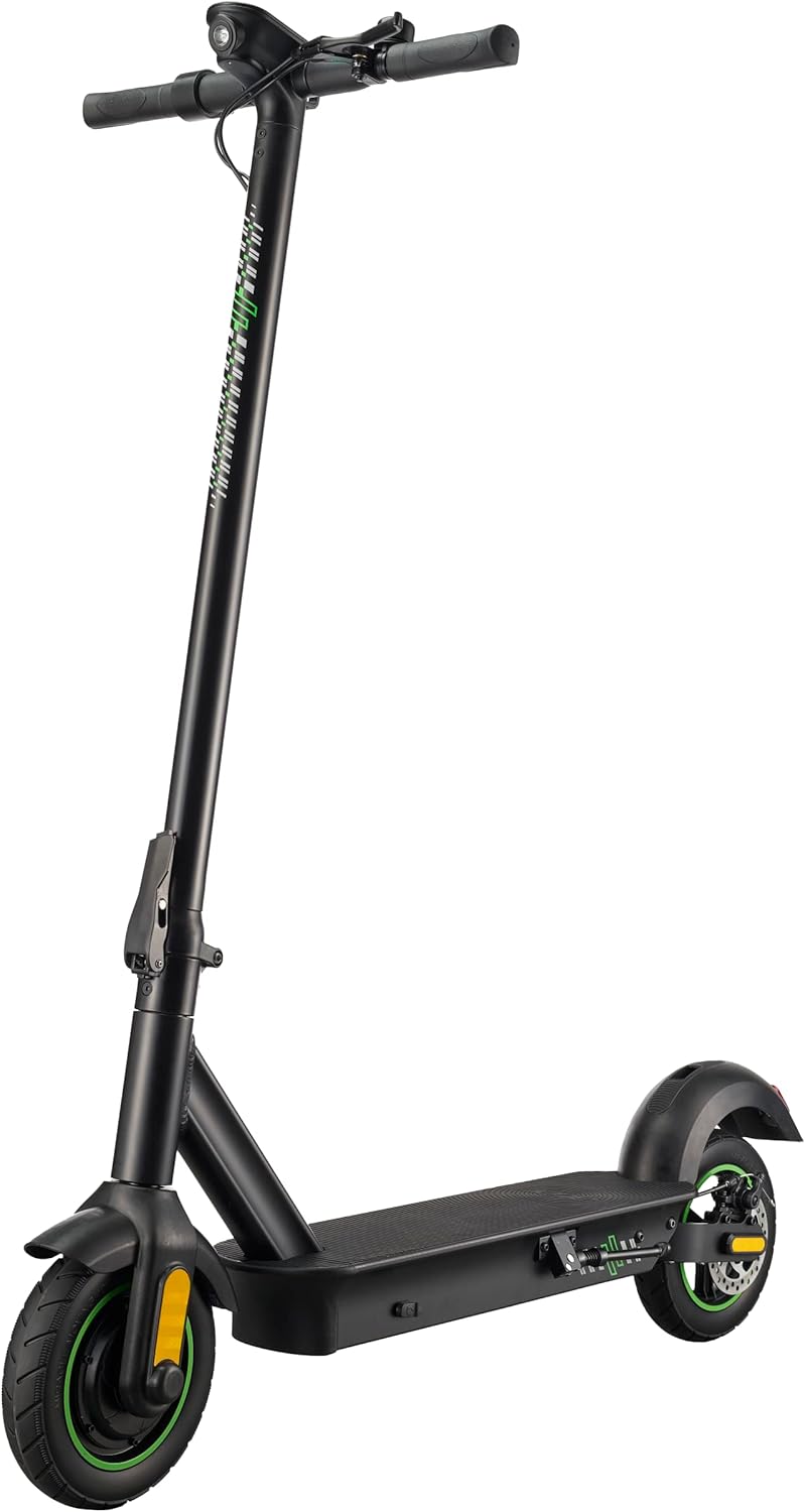 Acer ES Series 5 Electric Scooter | 350W Motor | Up to 15.5MPH | 37.2 Mile Range | 10” Inflatable Foam Tires | Front Electronic Brake & Rear Disc Brake | W. Capacity 220lbs | eScooter Commuter (Adult)