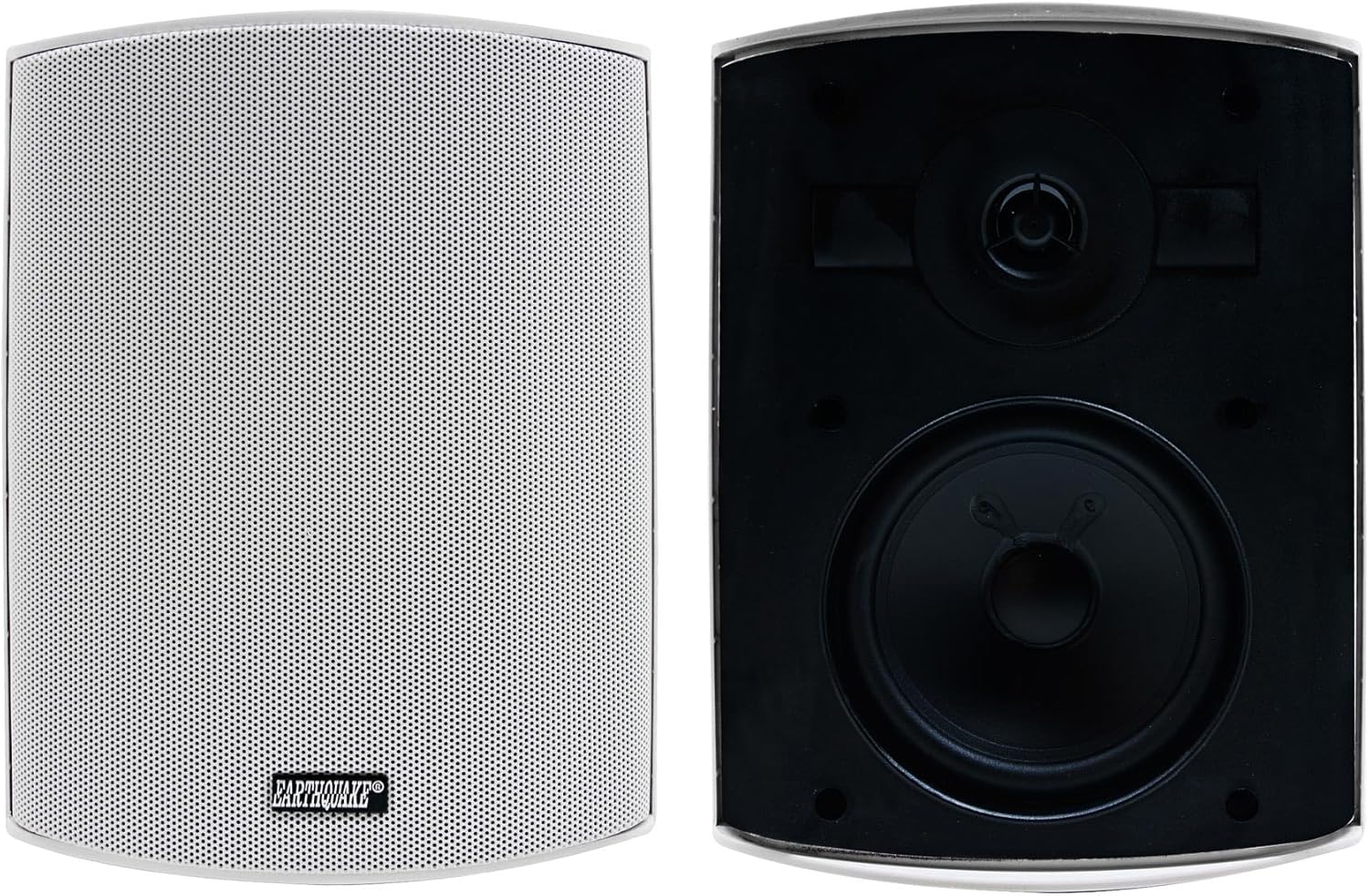Earthquake Sound AWS-502W All-Weather Indoor/Outdoor Speakers (Matte White