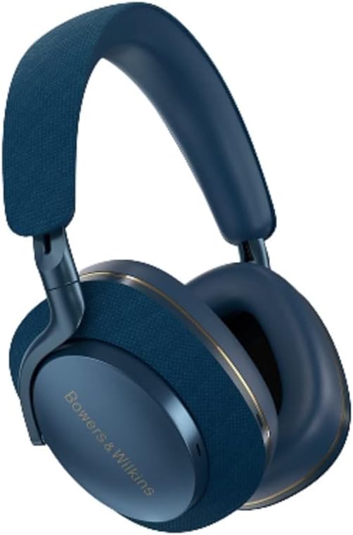 Bowers & Wilkins Px7 S2 Over-Ear Headphones (2022 Model)- All-New Advanced Noise Cancellation, Works with B&W Android/iOS Music App, Slim, Lightweight, 7-Hour Playback on 15-Min Quick Charge(Renewed)
