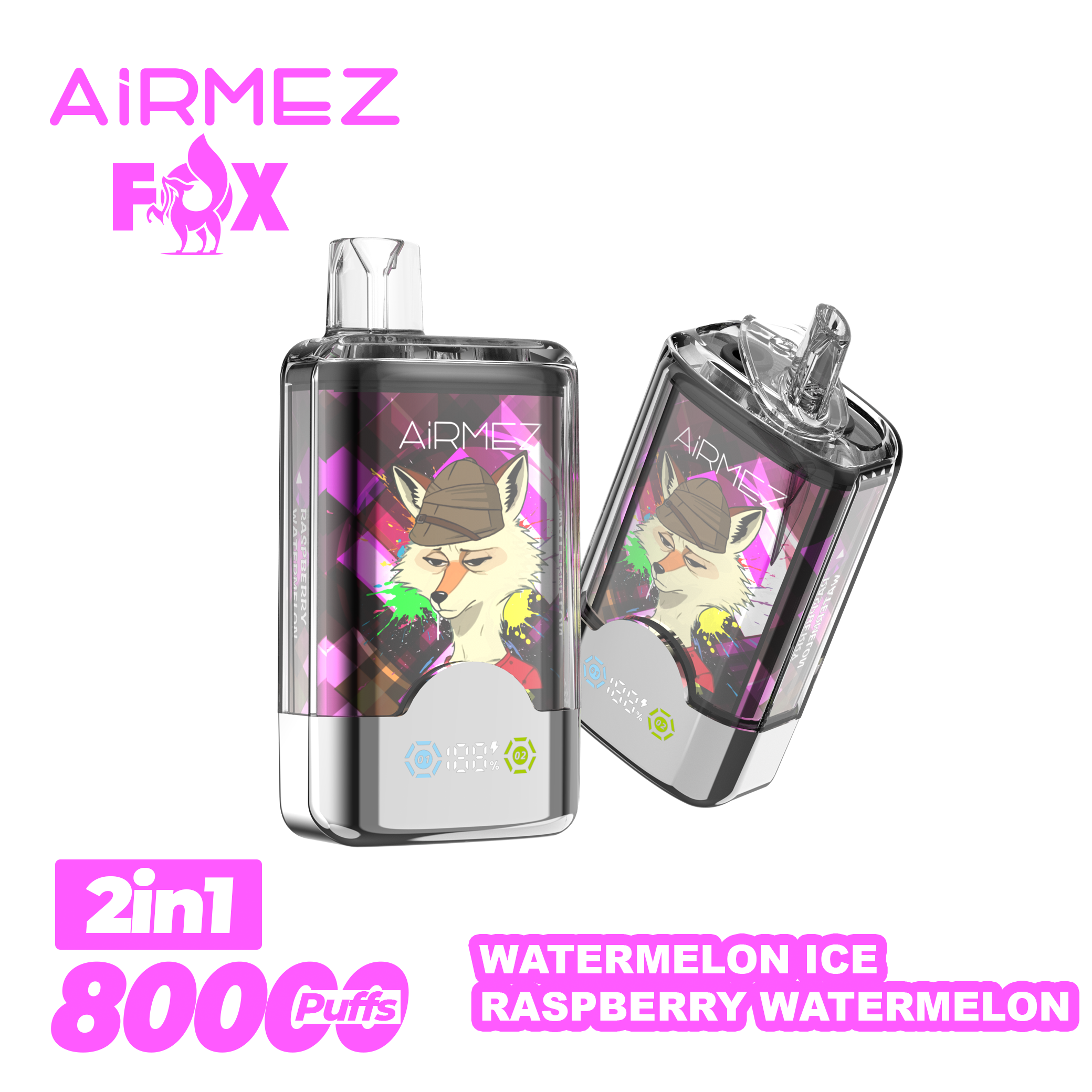 🔥AIRMEZ FOX 80K 2 in 1 (5pcs) - MYEU VAPES