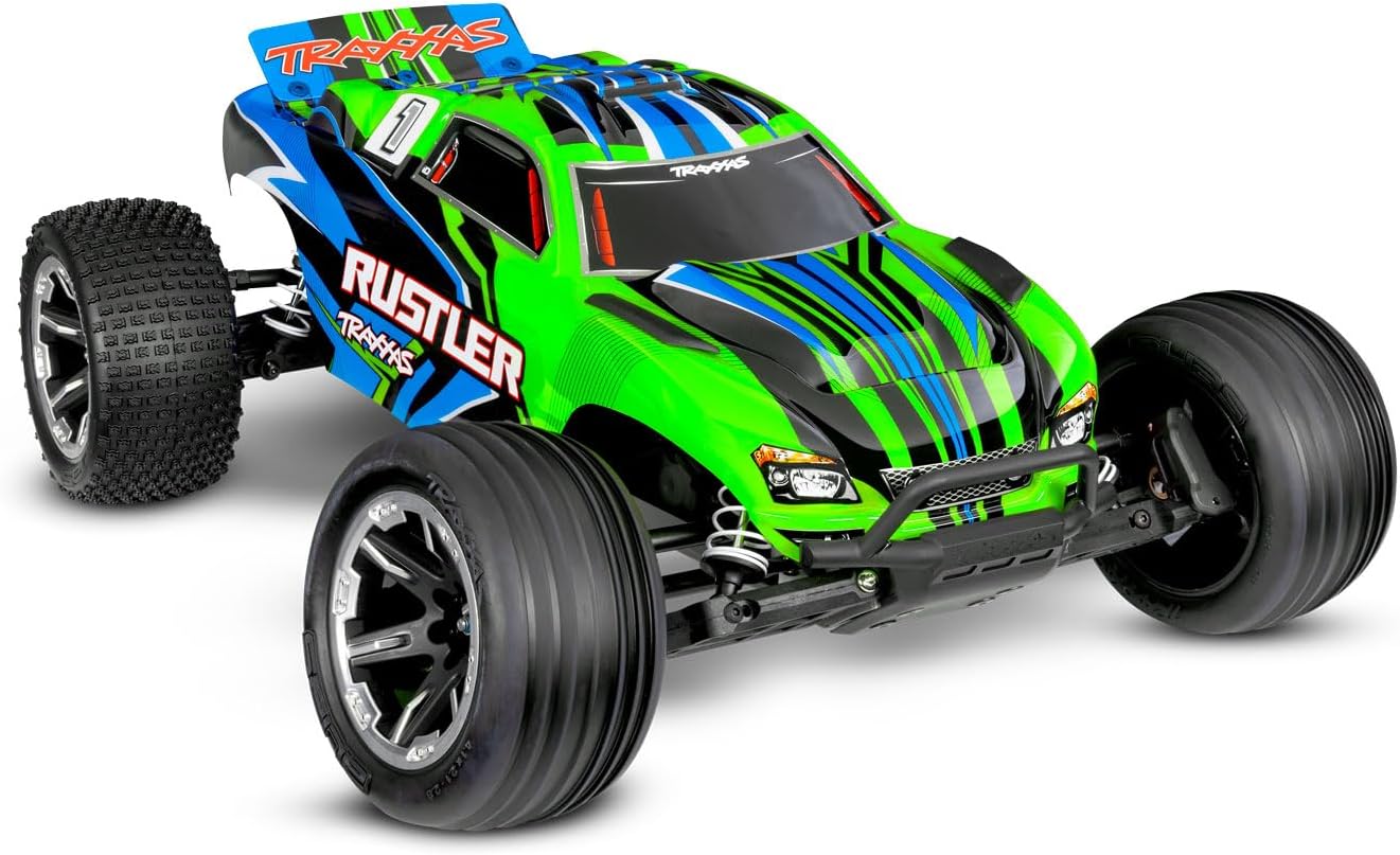 Traxxas 1/10 Rustler 2WD Stadium Truck HD w/USB-C