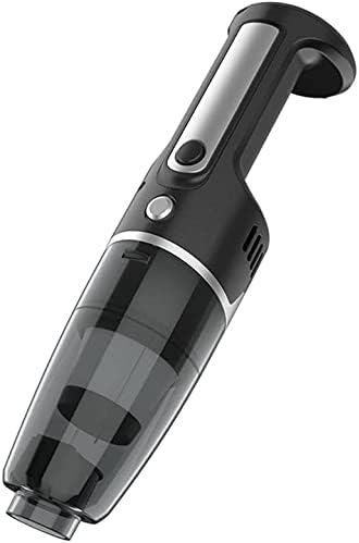 Dongng Hand Vacuum Cordless Rechargeable, 4500Pa Vacuum Portable Hand Held Vacuuming, USB Charging for Home, Office, Car (Black)