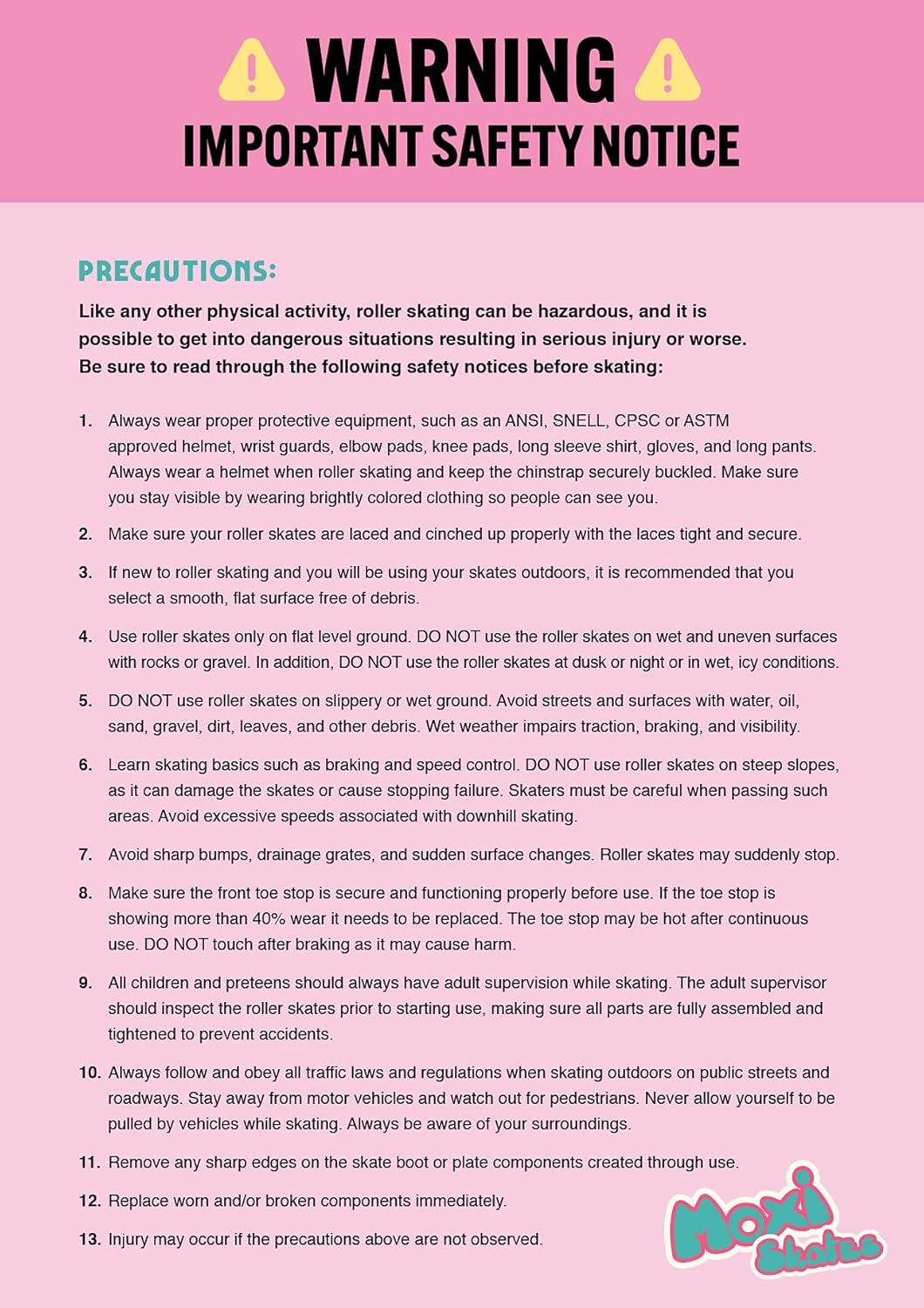 Moxi Lolly Roller Skate - Fashionable Womens Quad Roller Skate