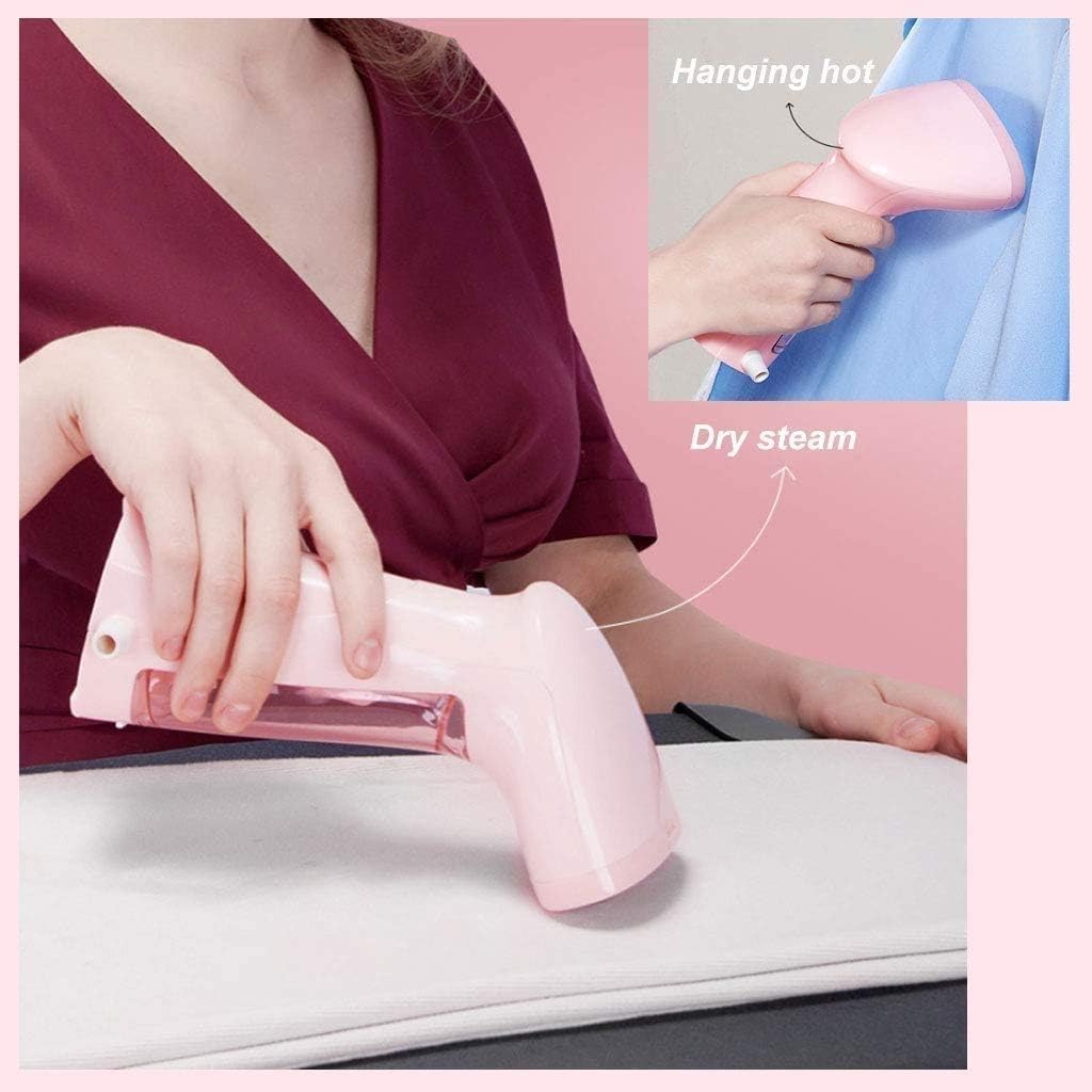 3FLQOOPP Powerful Handheld Garment and Fabric Steamer Stainless Steel Heated Soleplate, 1000-Watts