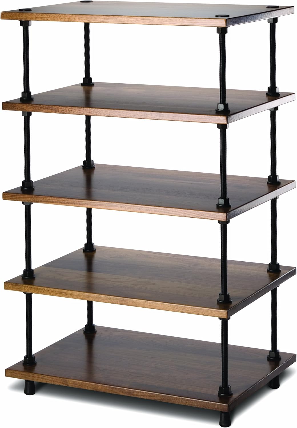 Salamander Designs A5/W Archetype 5-Shelf Audio Stand (Walnut)