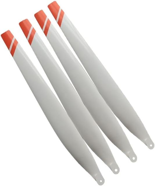 R5413 / R5415 Reinforced White Carbon Composite 54-Inch Folding Propellers (8PCS Set) for T50 T40 T20P Systems, High-Visibility Drone Rotor Components
