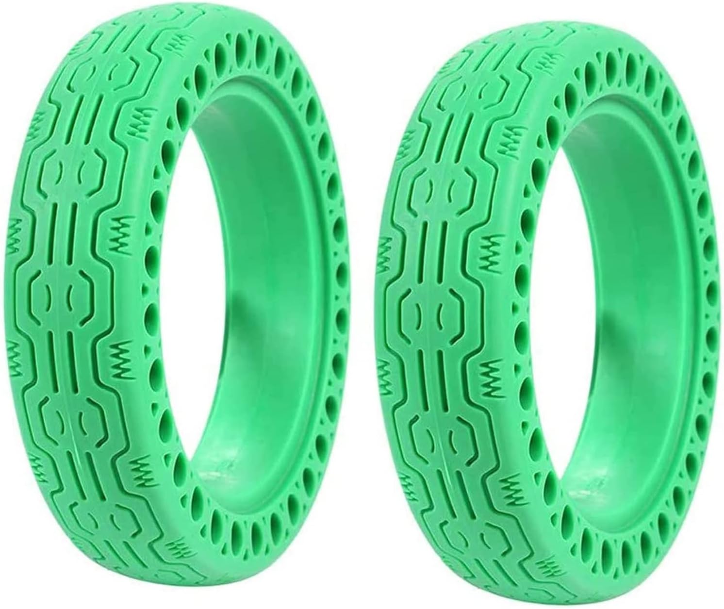 Wheels Electric Scooter Replacement Wheels, 8.5 Inch Solid Tires, 8-1/2'' Honeycomb Tires, for M365 Or Similar E-Scooter Models (Color : Svart)