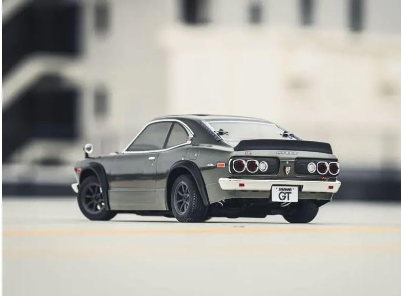 Kyosho America 34428T1 Fazer 1972 Mazda Savanna Rx-3 Mk2 Rally 4WD Green