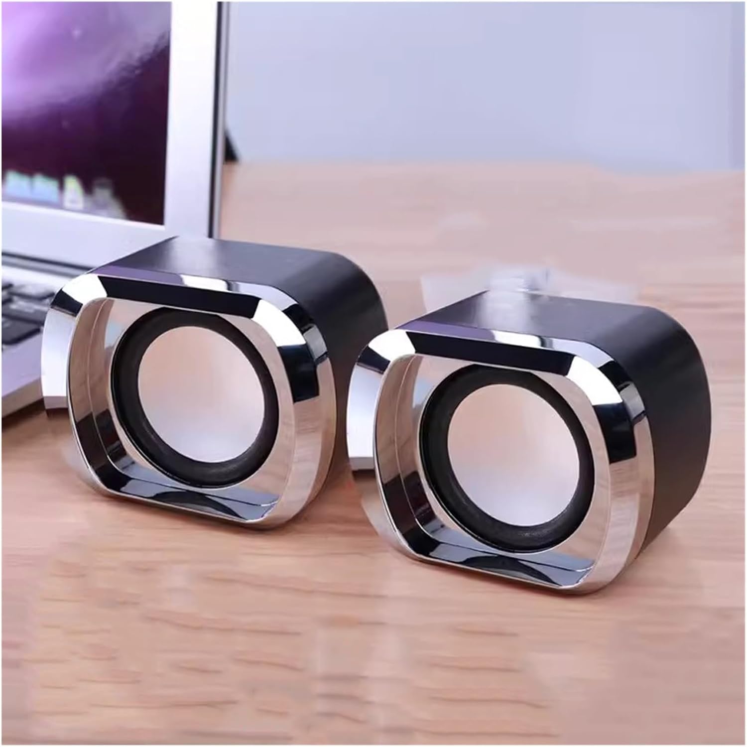 Computer Audio, Desktop, Home Desktop, Portable Laptop, Wired Small Speaker