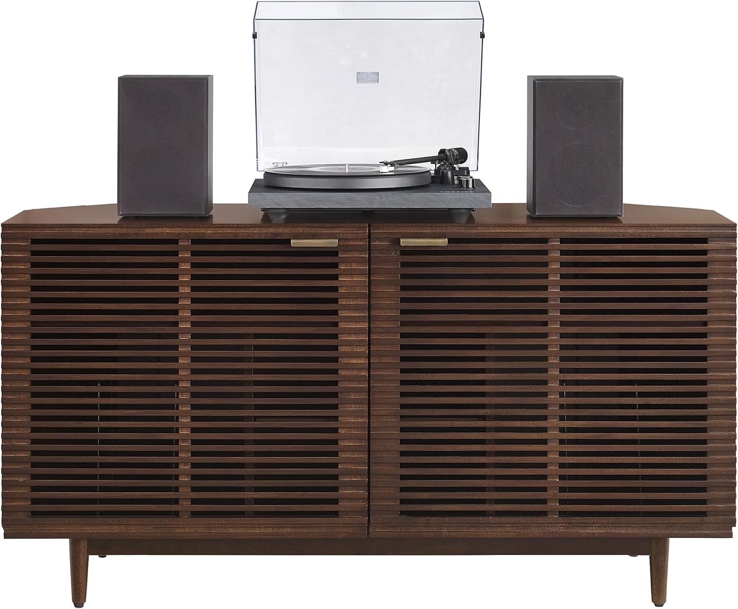 Crosley Furniture Cameron Corner Record Player Cabinet Turntable Stand