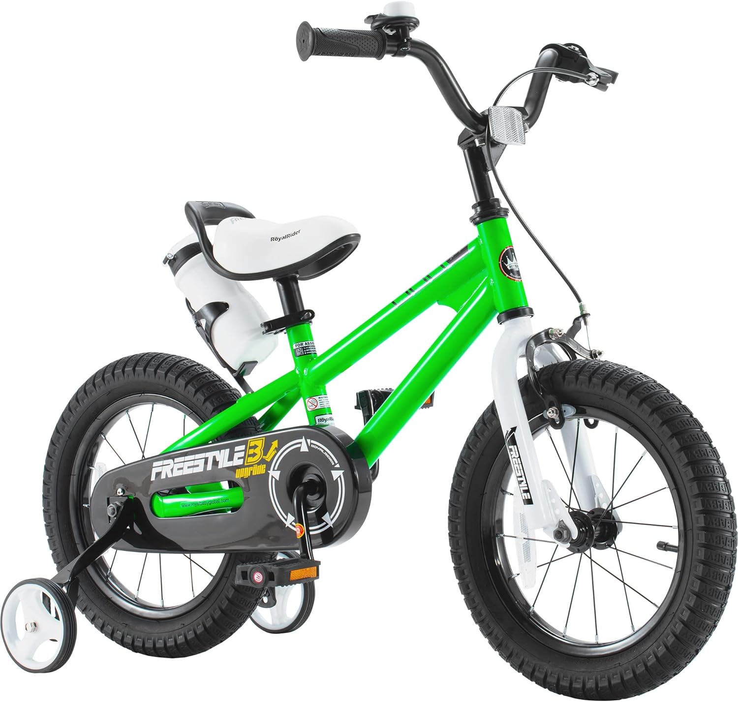 Royalbaby Freestyle Kids Bike Boys Girls 16 Inch BMX Childrens Bicycle & Kids Bike Boys Girls Freestyle BMX Bicycle with Training Wheels Kickstand Gifts for Children Bikes 16 Inch Blue
