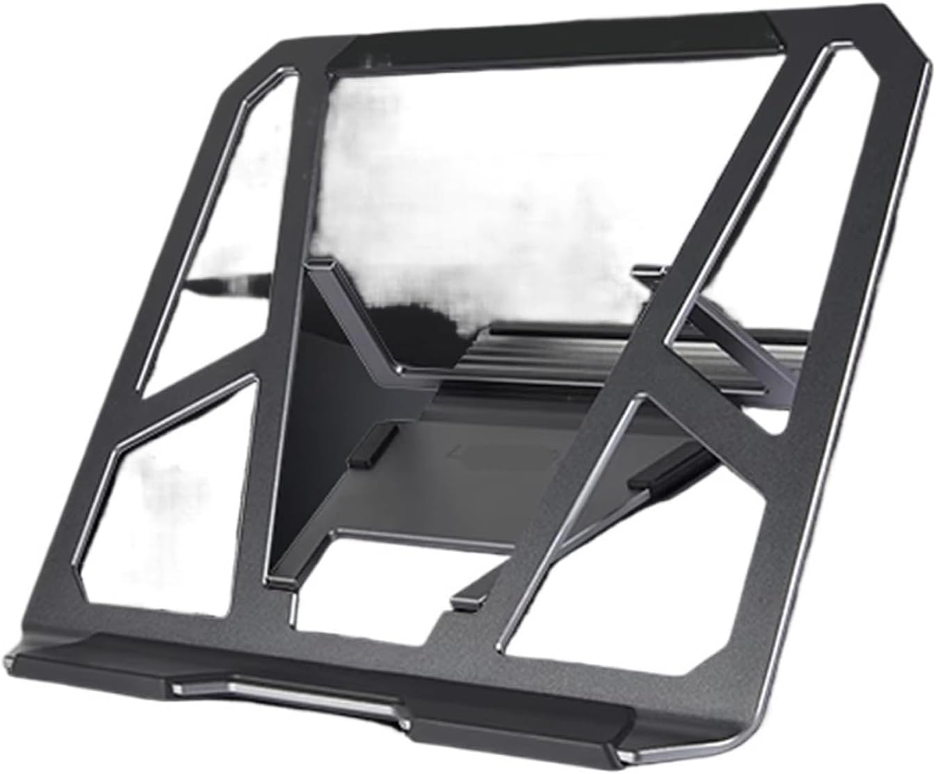 Laptop stand office dedicated aluminum alloy lifting heat dissipation eight-speed folding adjustable computer stand