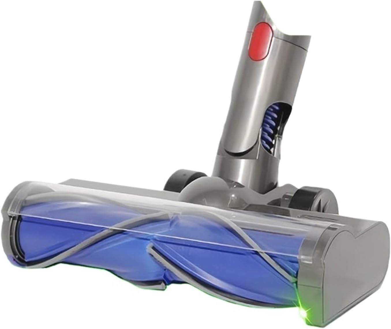 Updated Dust Detect & Anti-Tangle Vacuum Attachment Head Compatible for Dyson V11 V10 V8 V7 Cleaner Enhanced Motorhead Brush Roller Parts