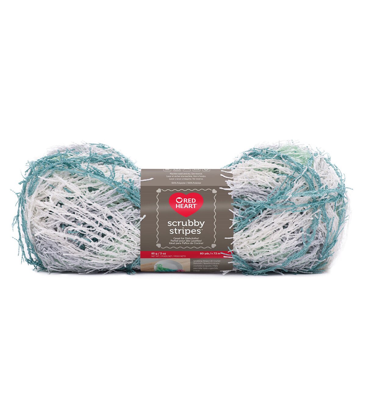 Red Heart Scrubby Worsted Polyester Yarn