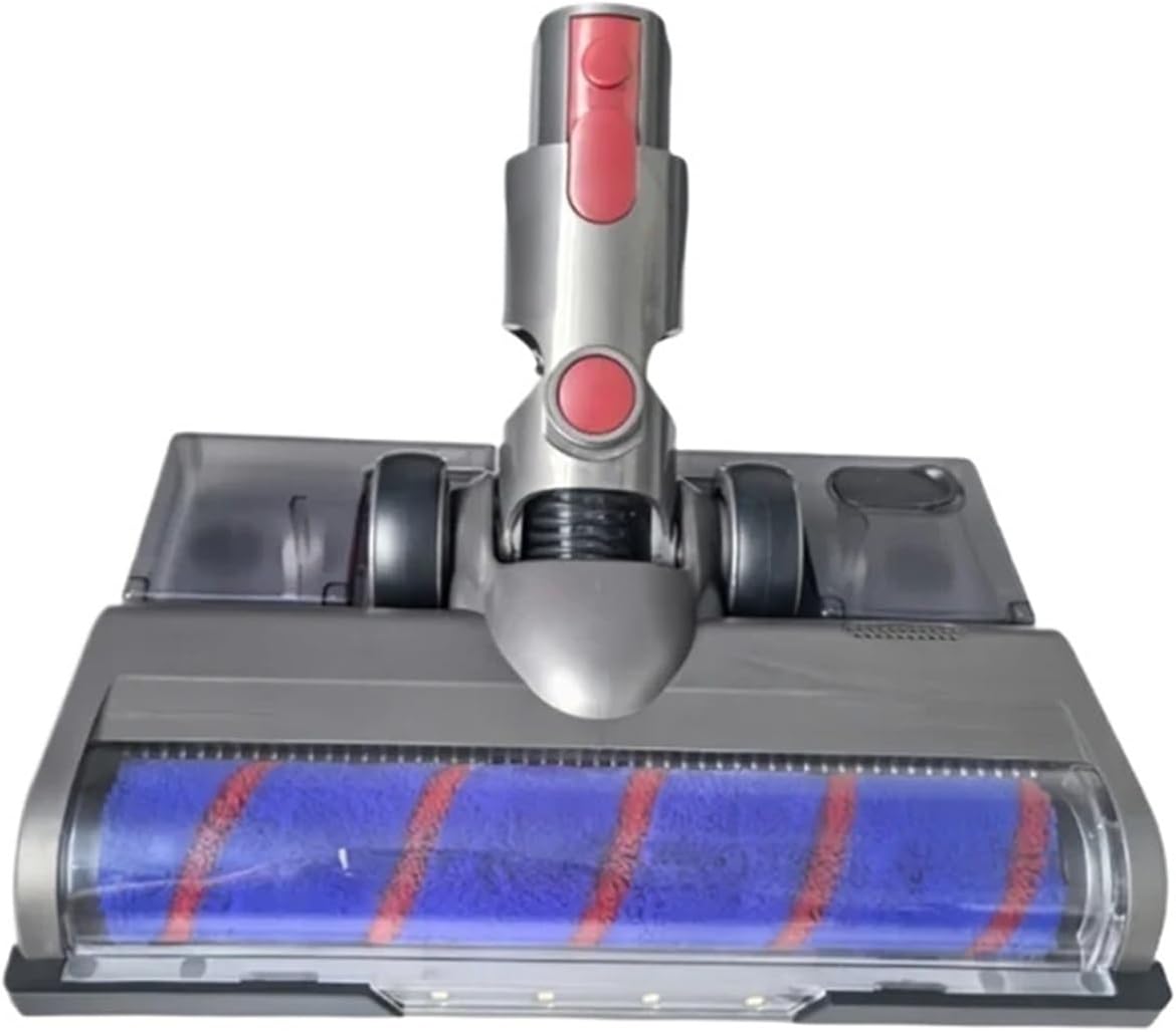 Compatible For Dyson，V7 V8 V10 V11 V15 Vacuums Attachment Soft Roller Brush Head With LED Dust Lights With Water Tank And Mop Pads