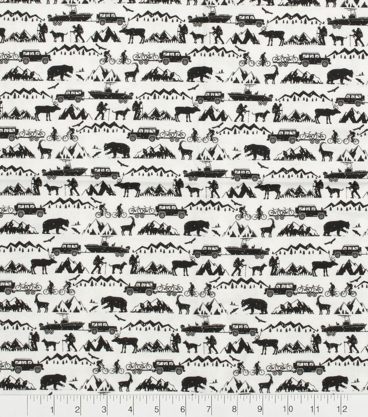 Super Snuggle Flannel Adventure Stripe