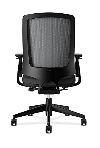 HON S82ABCP Metal Bookcase, Six-Shelf, 34-1/2w x 12-5/8d x 81-1/8h, Black