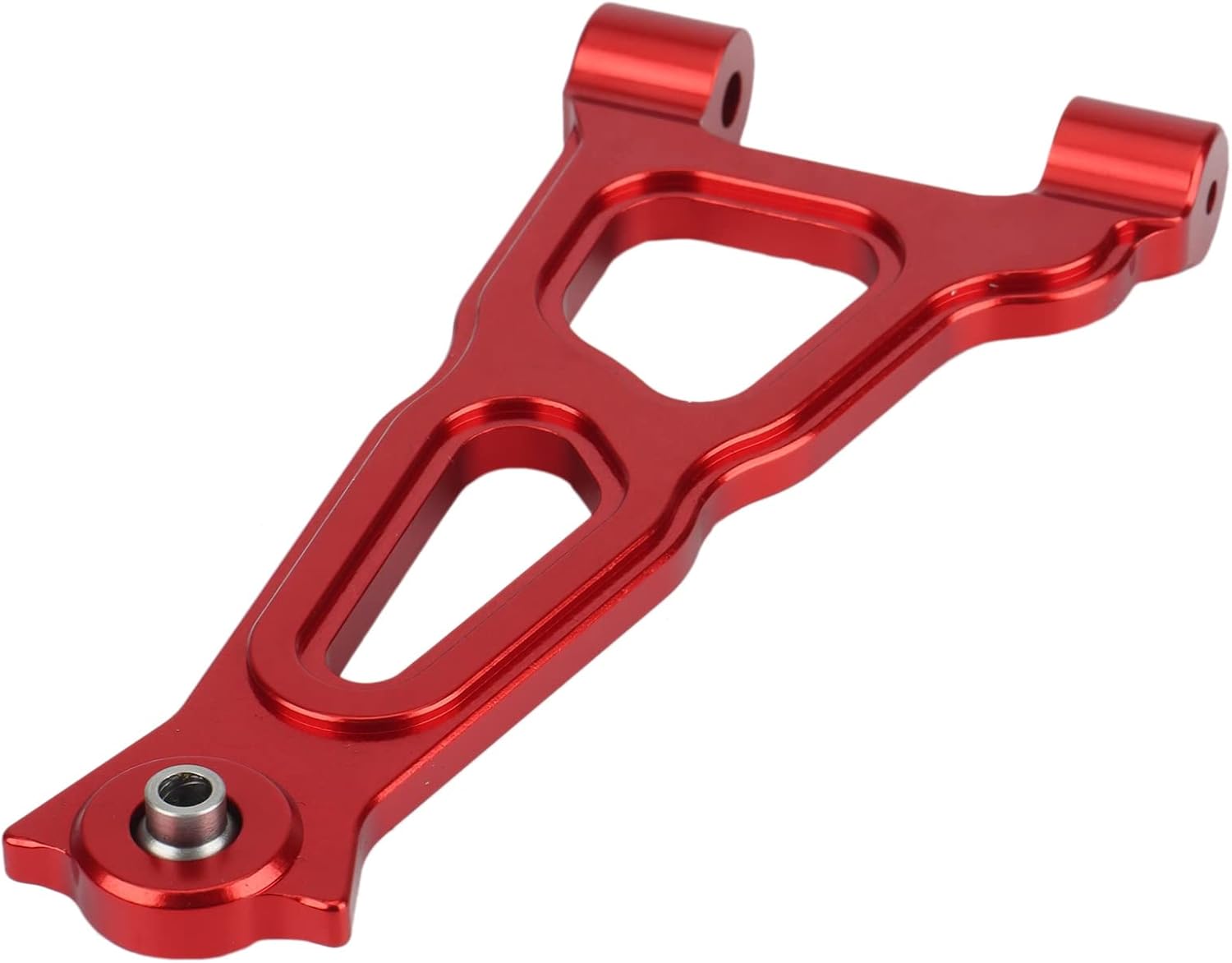 GERALD Pack of 2 Metal Front Upper Control Arm for Super Baja 1/6 Desert Truck RC Car Upgrade Parts, Red