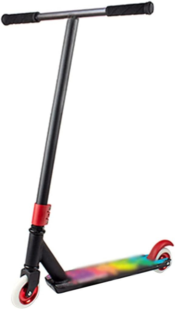 Scooters Pro Scooters for Adults T Handle Kick Scooter, Professional Competitive Scooter, College Students Club Scooters (Color : Black, Size : 65 * 52 * 93cm)