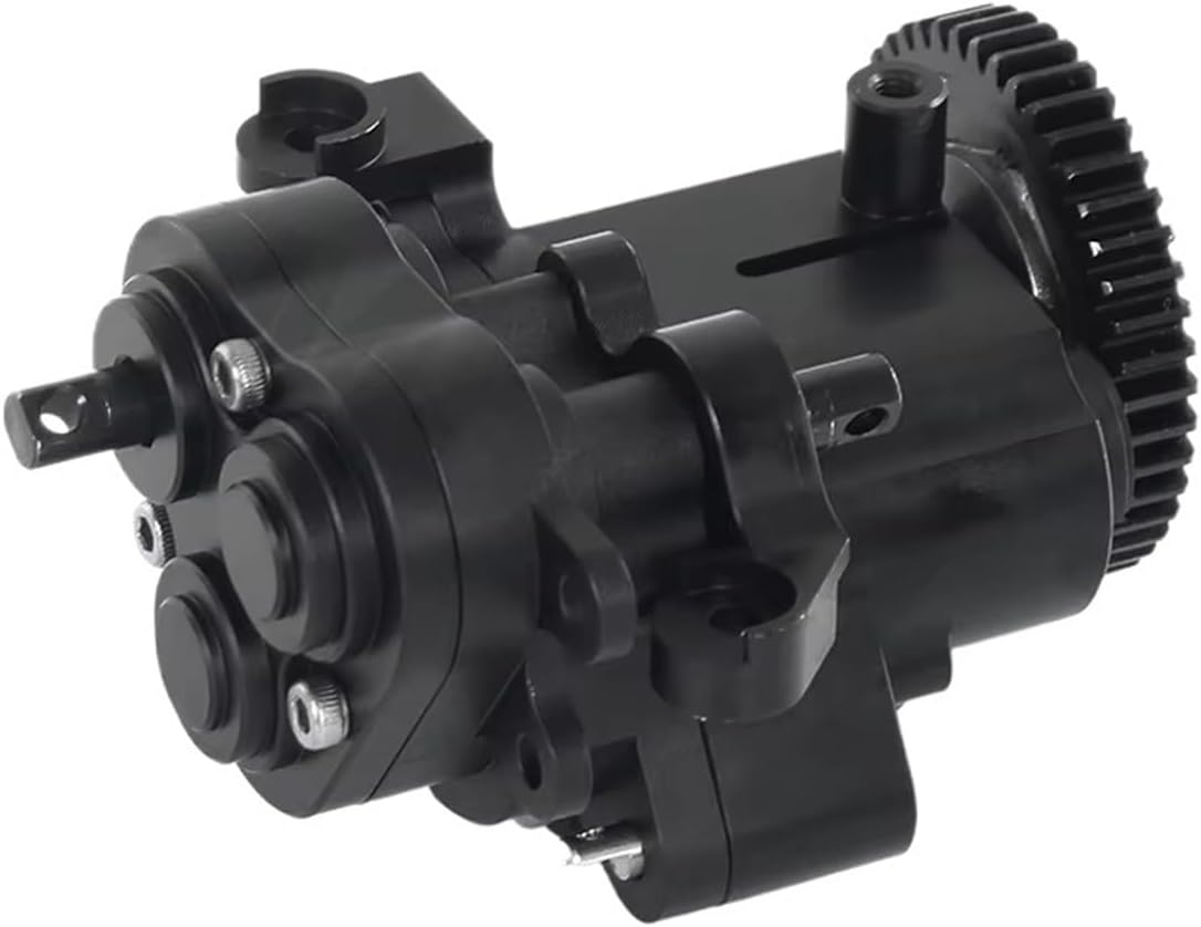 RC Crawlers Components For TRX6 TRX4 For Bronco 2021 For Defender K5 For Blazer Sport 1/10 Metal 2 Speed Transmission Gearbox With Internal Gears Set RC Crawler Car Parts