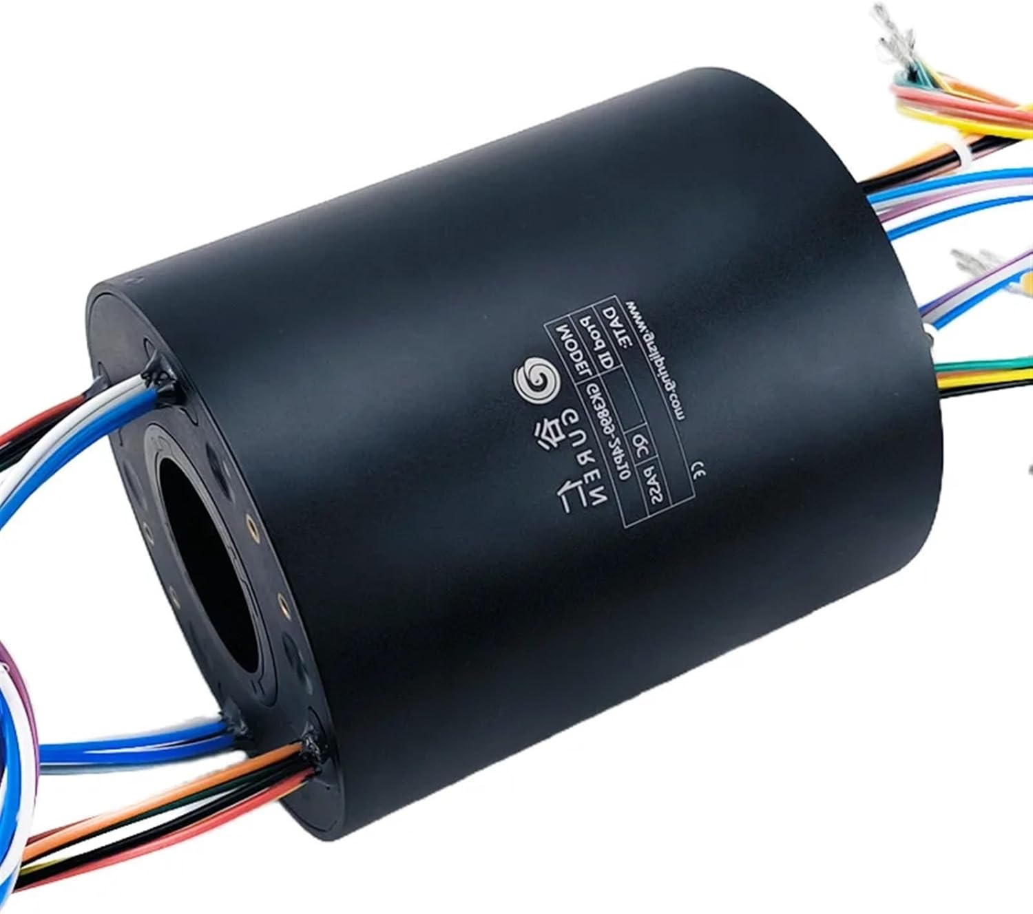 24-Way Conductive Ring Hollow Through-Hole Circuit Ring high-Power Electric Rotary Joint Multi-Way Electrical Slip Ring