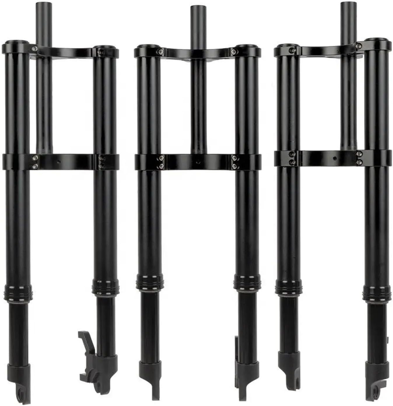 MTB Fork Scooter Snow Bike 14inch 16inch Spring Oil Air 135mm Quick Release Q+R Suspension Inverted Fat Fork 16'' Electric Bike Fork