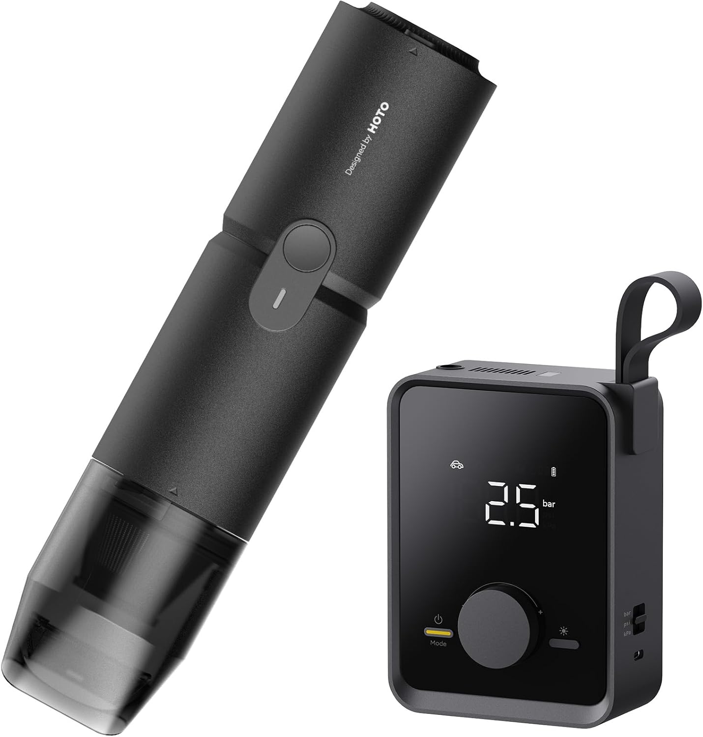 HOTO Handheld Vacuum & Tire Inflator Portable