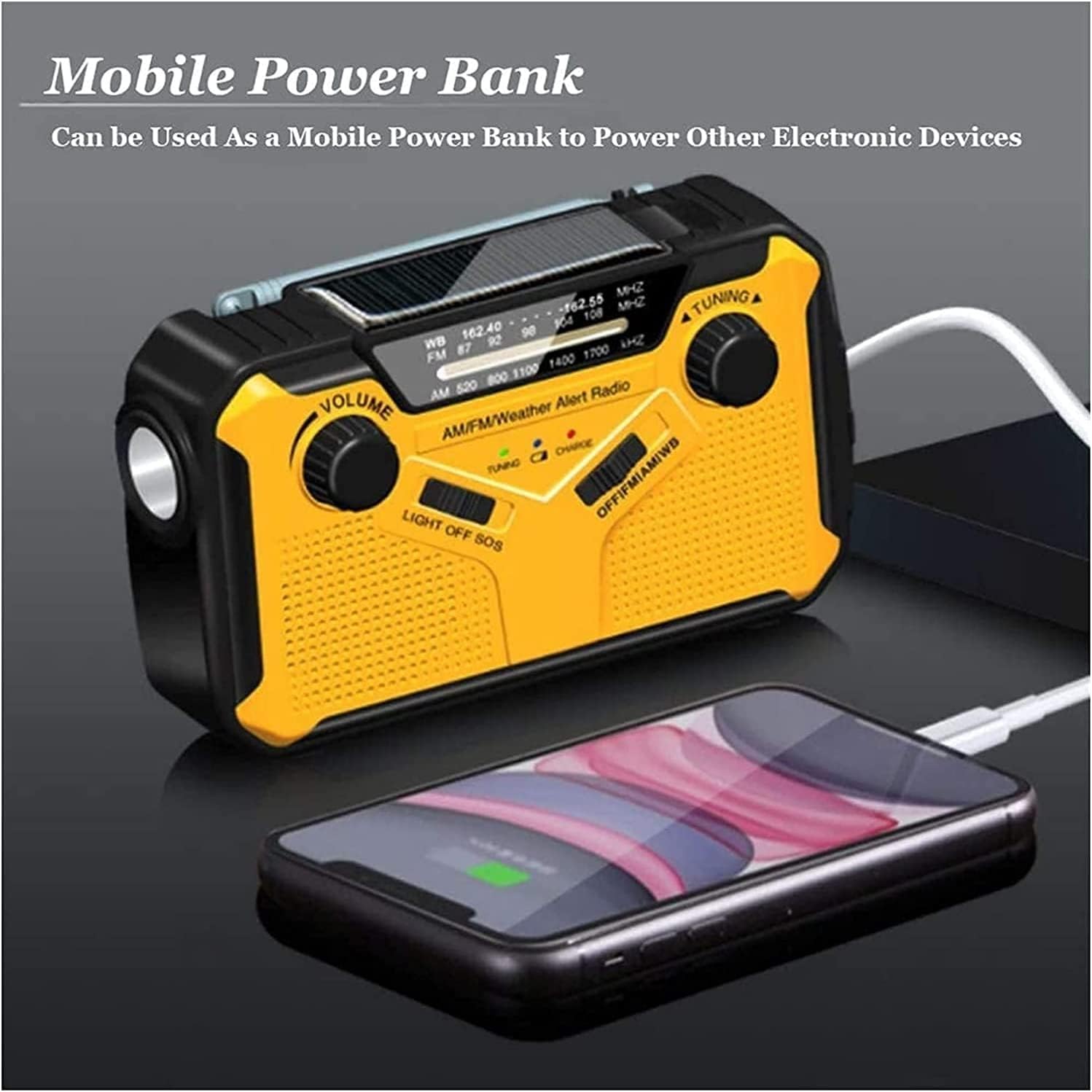 Solar Emergency Weather Radio