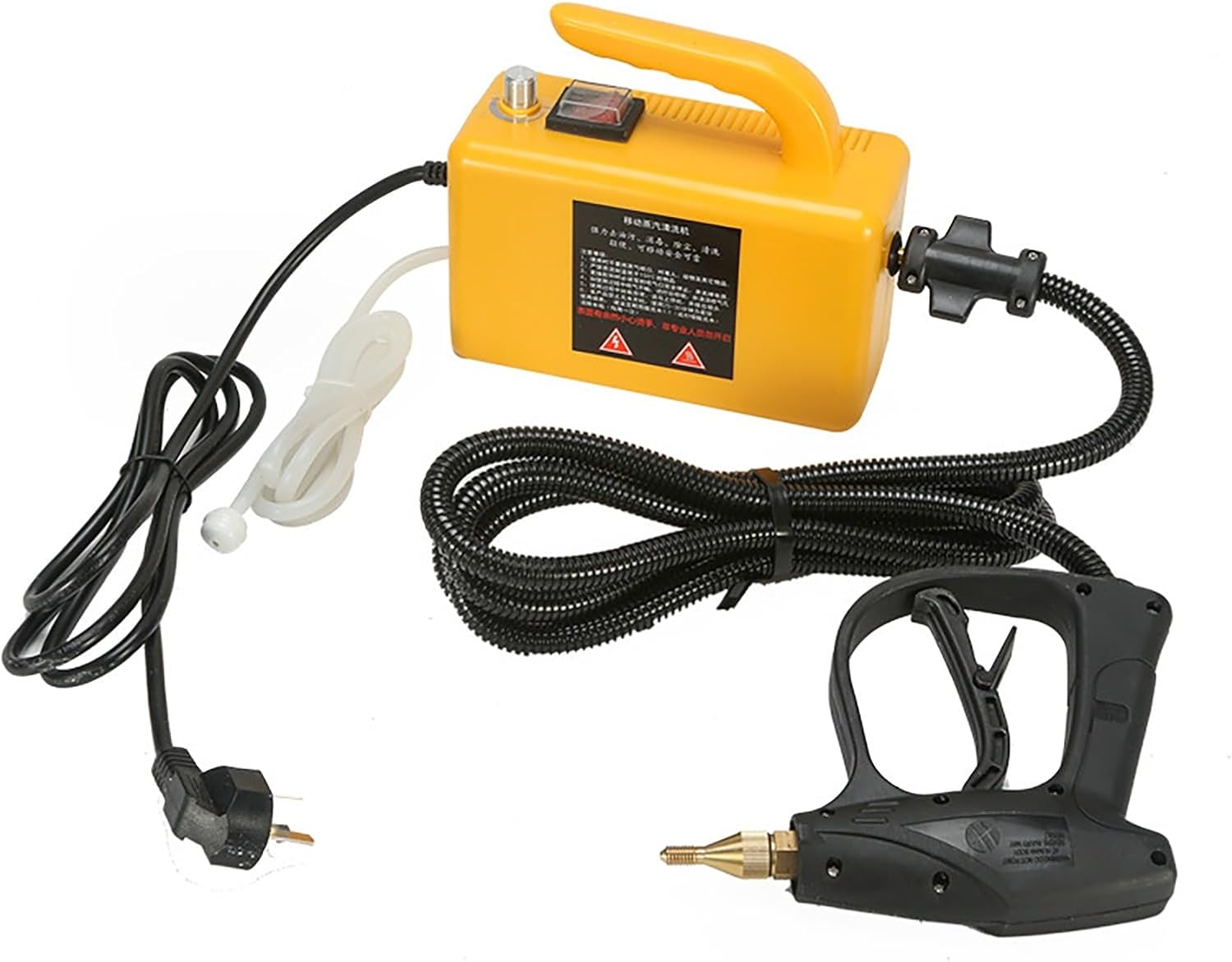 2600 Watt Steam Cleaner High Pressure Steam Cleaner Automotive Steam Cleaning Tool Steam Cleaner for Upholstery, Kitchen, Bathroom, Grout and Tiles