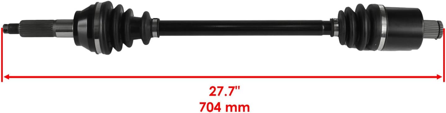 Replacement Powersports Parts for Rear CV Joint Axle W/Bearing for Polaris 1333233 1590476 1333008 1332814 Mod-C8RC-75204