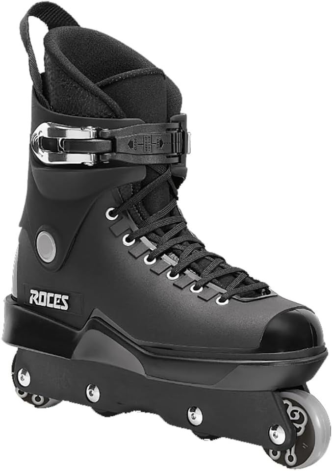 Roces Mens M12 UFS Aggressive Street Italian Inline Skates Black 101183 00001