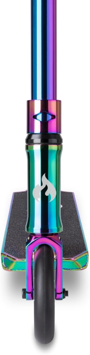Chilli Pro Scooter- Reaper Reloaded Neochrome Extreme Intermediate and Beginner Stunt Scooter, Reinforced Steel T-Bar, Spider IHC Compression, 120mm Wheels, for Ages 8+