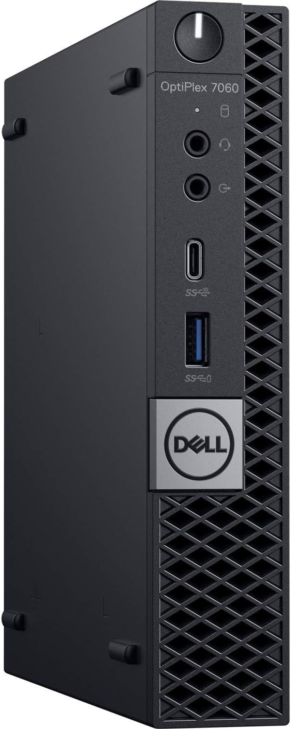 Dell Optiplex 7060 Micro Desktop Computer, Intel Core i5-8500T (6 Core),| 16GB DDR4, 256GB SSD, Win 11 Pro (Renewed)