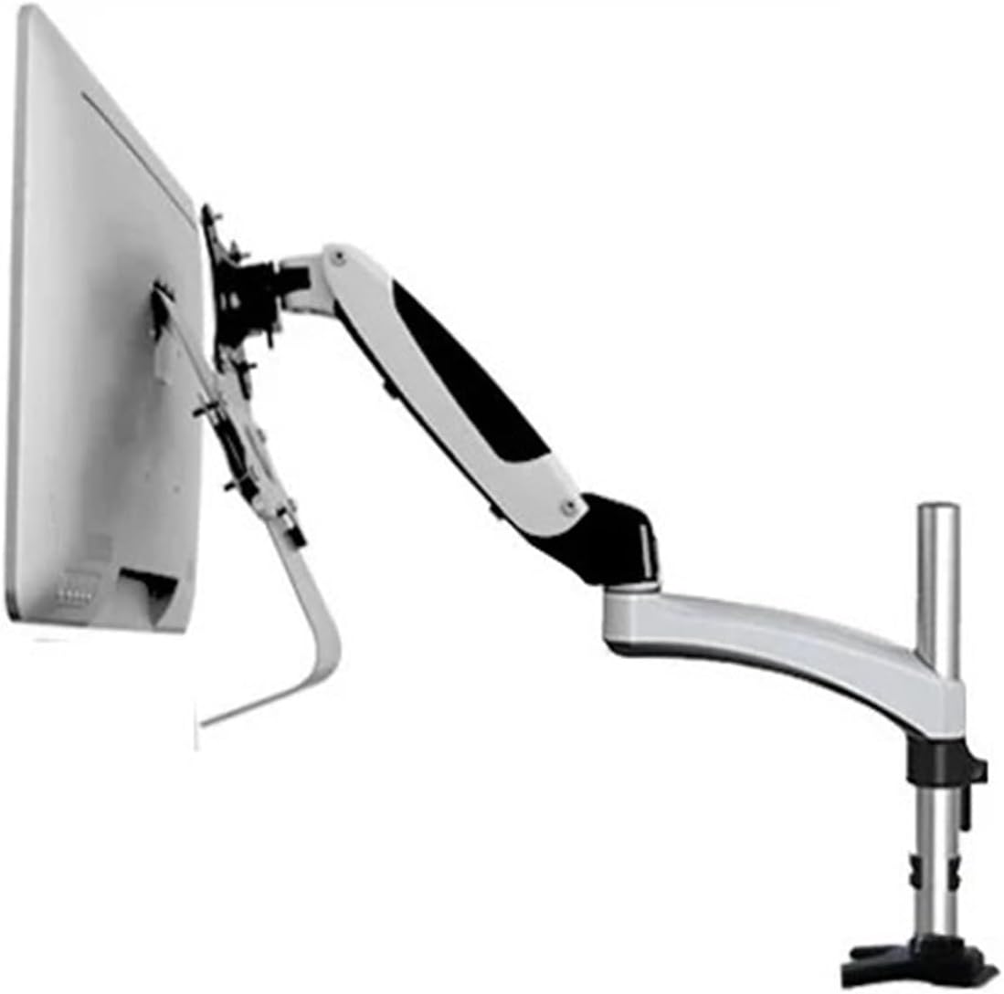 DL-GST111W-A73 21.5-inch Monitor Wall Mount Computer Stand Single-Arm Gas Spring Full-Motion TV Stand 9-16kg Weight Screen(DESKTOP SHORT)