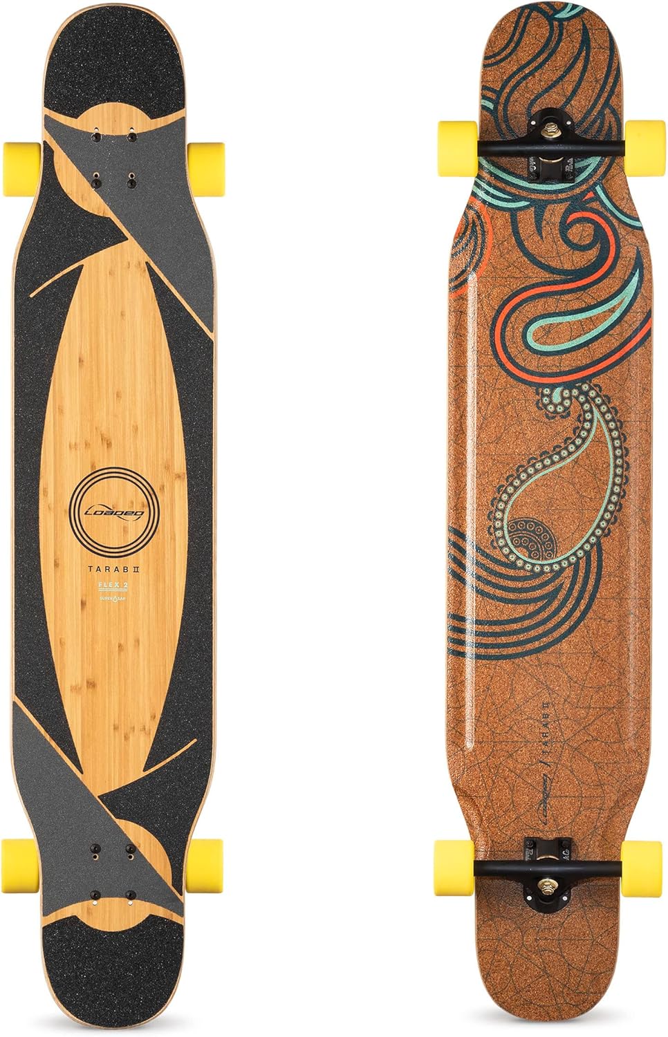Loaded Boards Tarab II Bamboo Longboard Skateboard