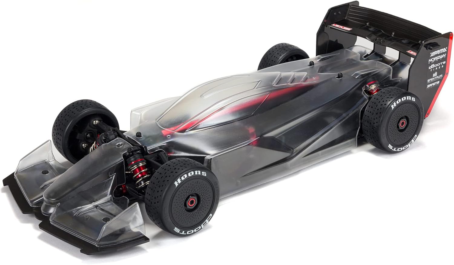 ARRMA RC Car 1/7 Limitless V2 Speed Bash Roller (Requires Additional Products to Run), Clear, ARA7116V2