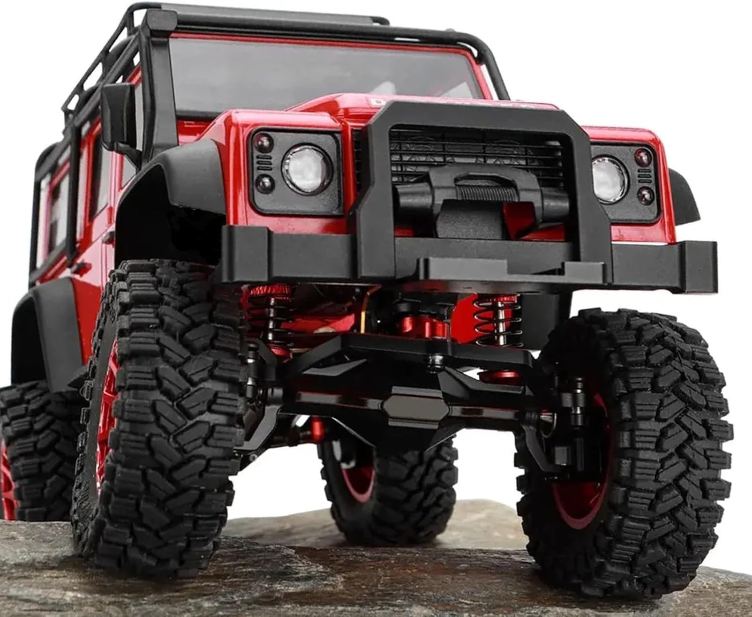 RC Upgrade Accessories for TRX4-M for Bronco for Defender K10 1/18 for LCG Heavy Brass Portal Axle Set High Clearance Upgrade RC Car Crawler for Chassis DIY