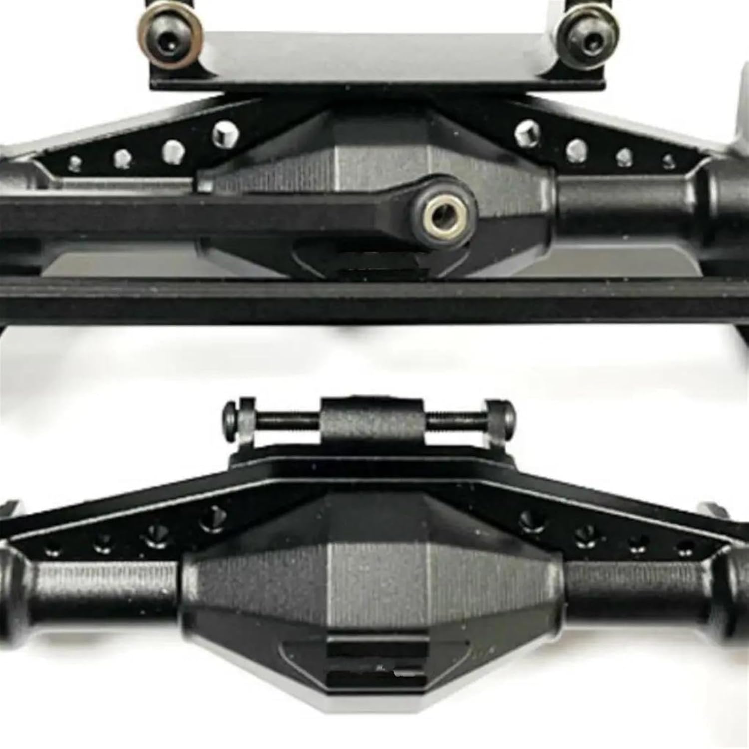 RC Vehicle Axles Compatible with Axial for UTB18 2pcs Aluminum Alloy Protector Front Rear Axle 1/18 Rc Front Rear Axle RC Car Part RC Car Axle Housing(Color1)