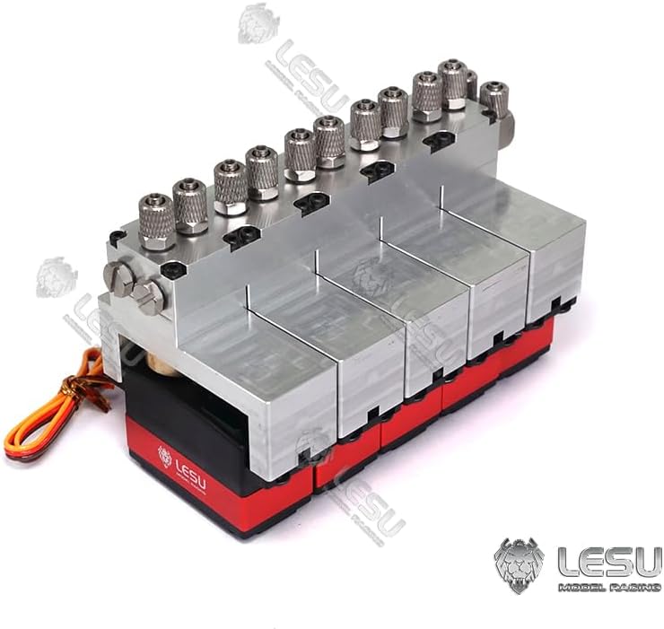 TOUCAN RC HOBBY LESU 5CH Reversing Valve Servo for 1/14 RC Hydraulic Truck Loader Excavator