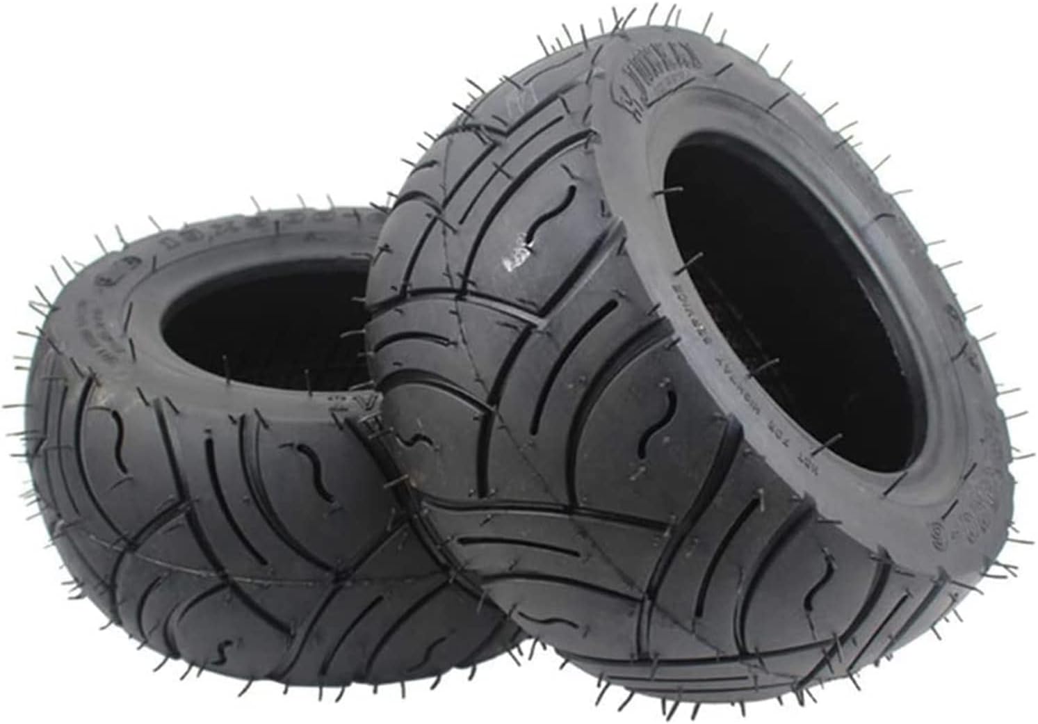 Mobility Scooter Tyres,Explosion- proof Vacuum Tire,Non- slip and Wear-resistant, Suitable compatible with 13- inch Beach Kart Tire Replacement Scooter tires
