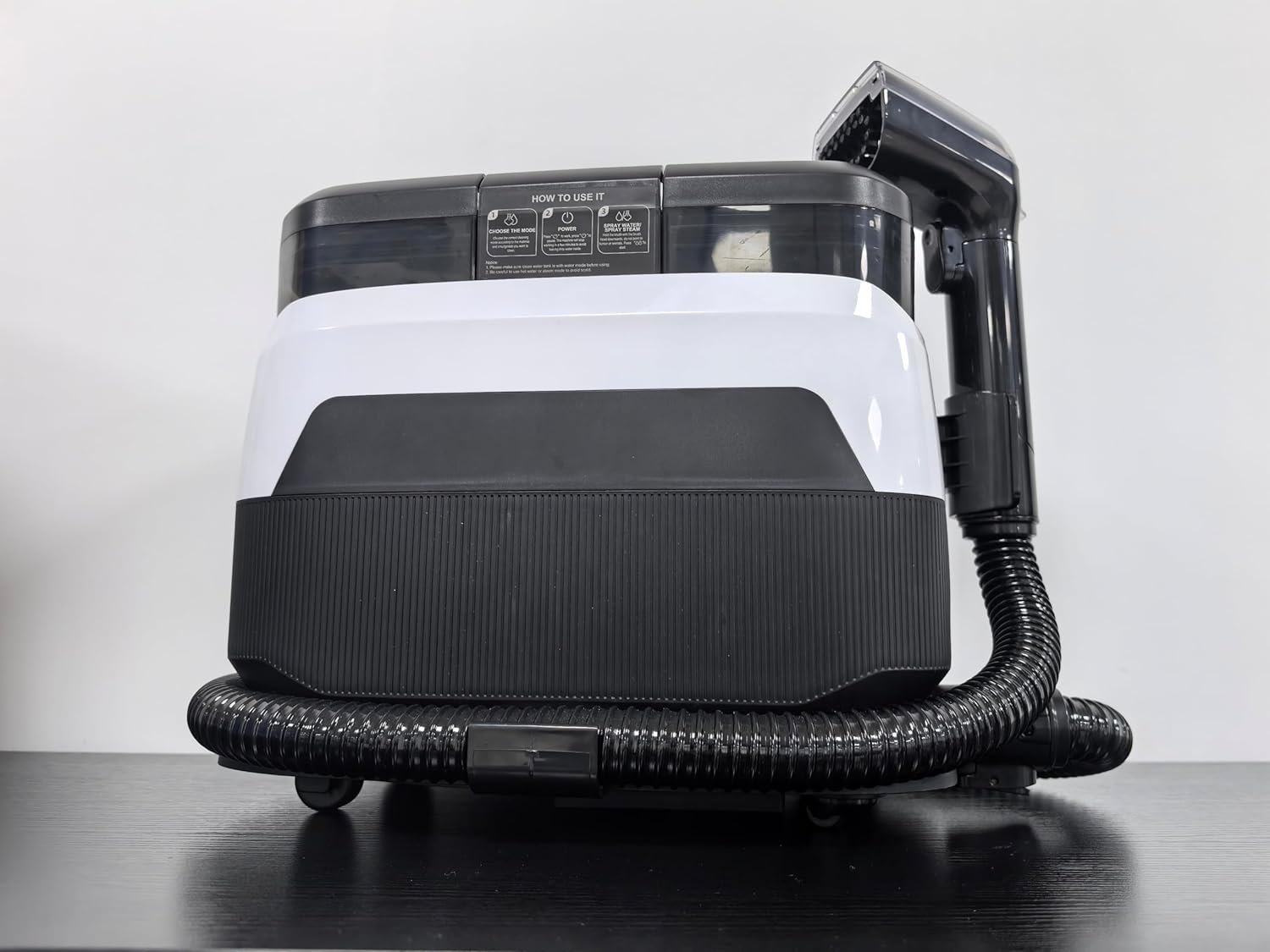 MR IRONSTONE Steam Cleaner, Wet Vacuum Cleaner with Water Tank